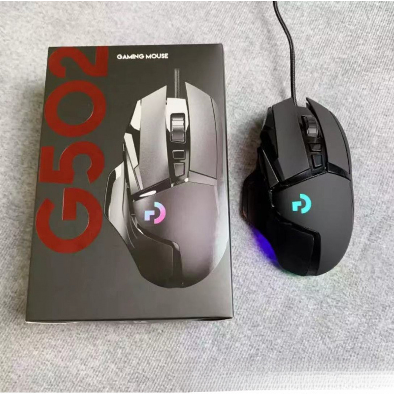 国産のクロスボーダー卸売電商G502有線ゲーム機械マウスRGB電競宏lolは鶏パソコンを食べます。|undefined