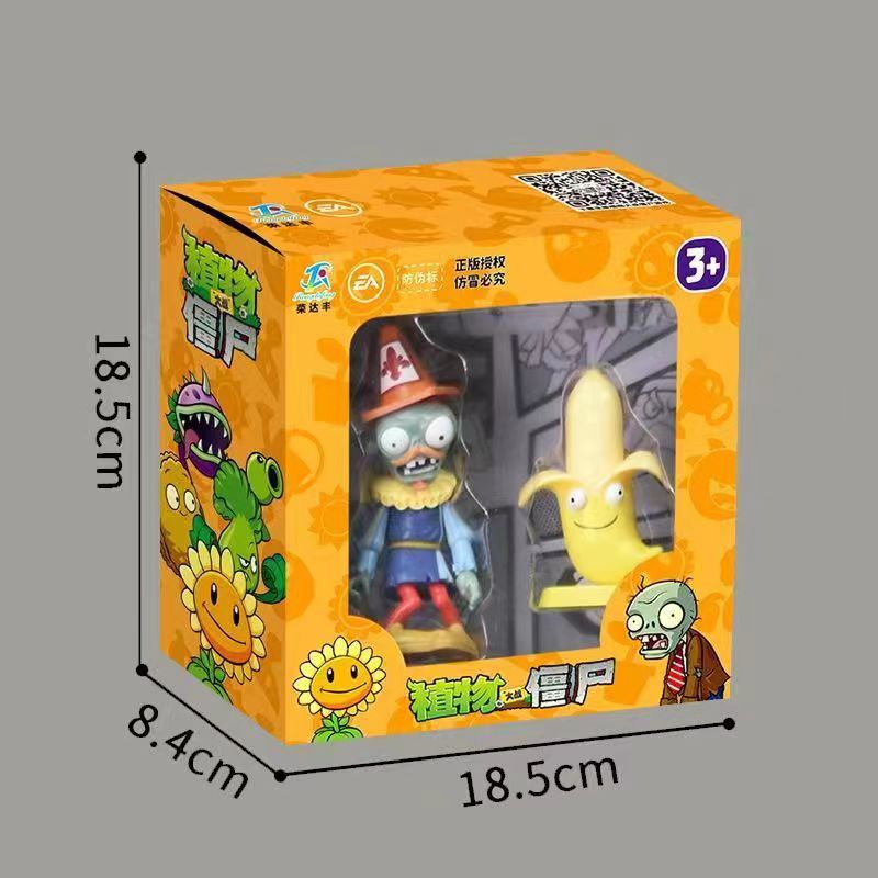 Genuino Plants vs. Zombies Toys Caja ciega Hielo Sandía Pimiento Dulce y repollo Lanzador Monopatín Noble Concha al acecho