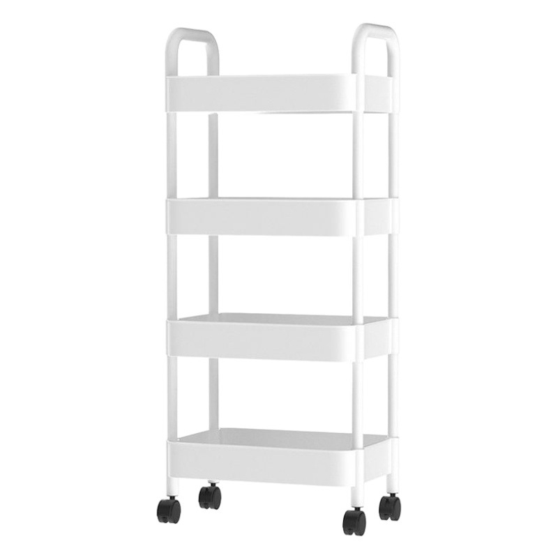 Storage Rack floor kitchen bathroom mobile trolley snack bathroom multi-layer bedroom bedside storage rack