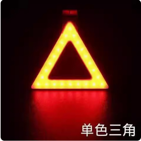 Luz trasera de la bicicleta creativa bicicleta de montaña bicicleta de carretera luz de conducción nocturna luz de advertencia de seguridad agua corriente luz piloto