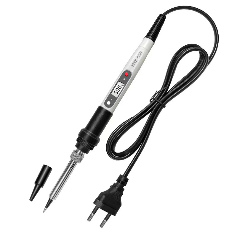 80W de calor interno Pantalla Digital eléctrica soldador temperatura ajustable 908s multímetro traje de combinación herramientas de reparación de soldadura eléctrica pluma de soldadura de hierro