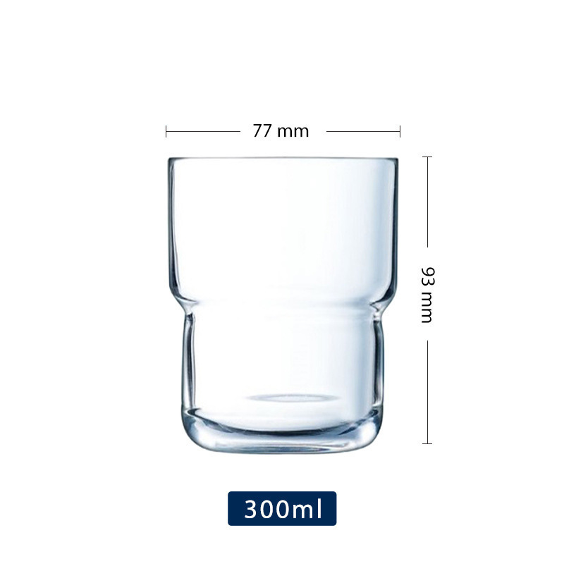2 가오누오 쌓을 수 있는 컵(300ml) 투명