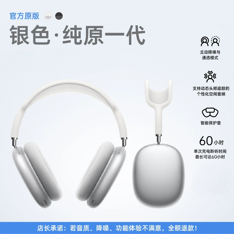 Новая модель Max 2024 накладные Bluetooth-наушники, подходят для беспроводного шумоподавления и водозащиты