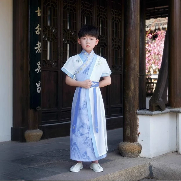 Костюм для мальчиков Летний оригинальный детский костюм песни