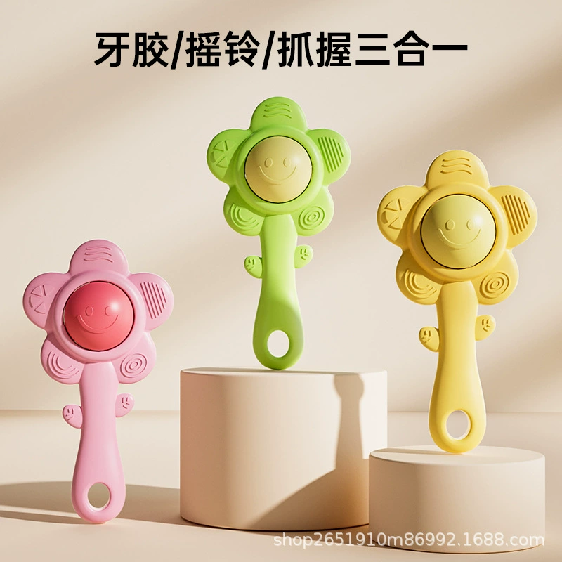 Детские зубные резиновые игрушки-погремушки могут кусать вареные пляжные игрушки