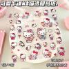 Cartoon cat transparent sticker (price of 1 piece) 10*10cm