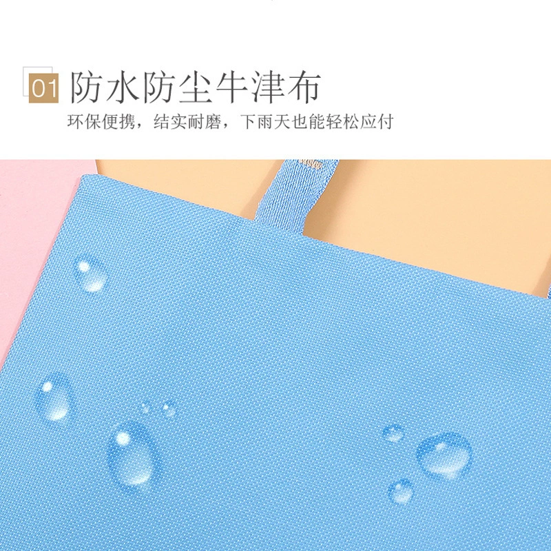 Handheld storage bag for folders, oxford cloth, (Physicals)