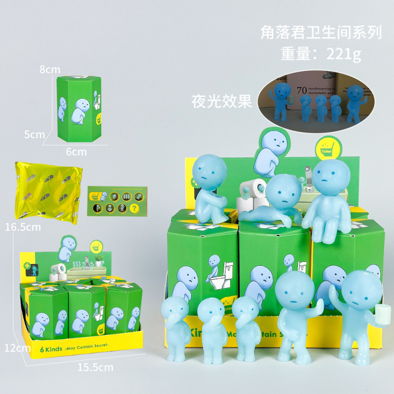跨境趴趴天使水果盲盒车载摆件粘手机装饰丘比特手办动漫模型潮玩|undefined