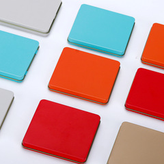 Tea Leaf Iron Box Fuding White Tea Compressed Small Square Iron Box with Tin Lid Cigarette Case for Portable Carry Card Box