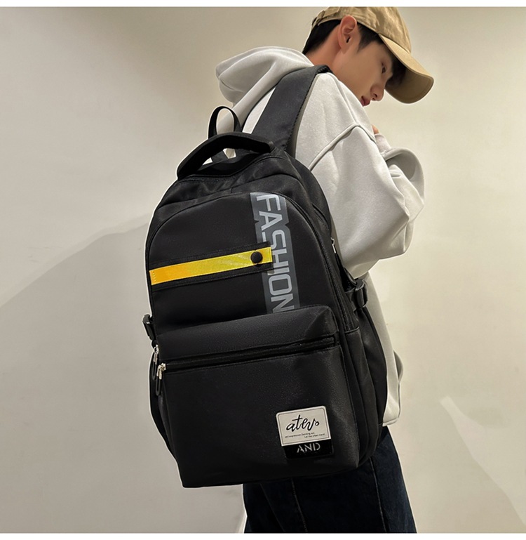 Kids Backpacks New Fashion Trend Backpack Large Capacity Outdoor Leisure Travel Bag Computer Bag Men's Backpack Student Schoolbag_voghion.com