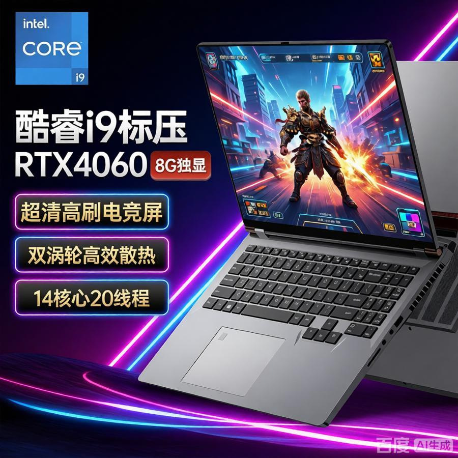 New 16inch High-performance Core I9 With Rtx4060 Dedicated Graphics...