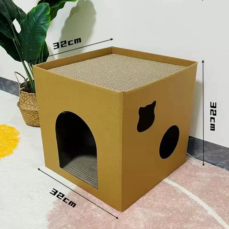 Кошка хватает кошачье гнездо, износостойкость не надета на пренебрежение