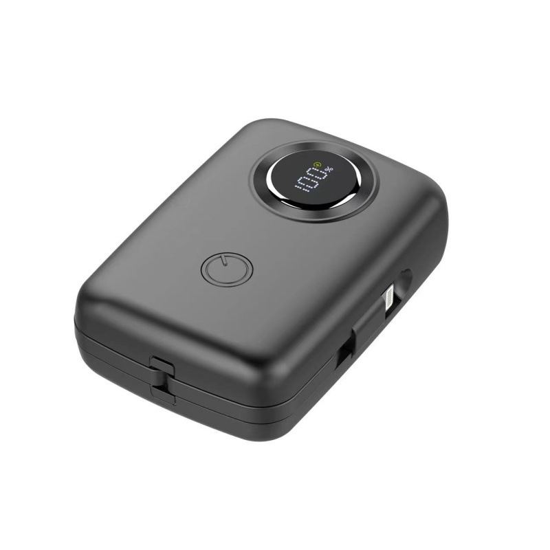 Portable Power Bank With Built-in Cable Fast Charging 10000mah_voghion.com