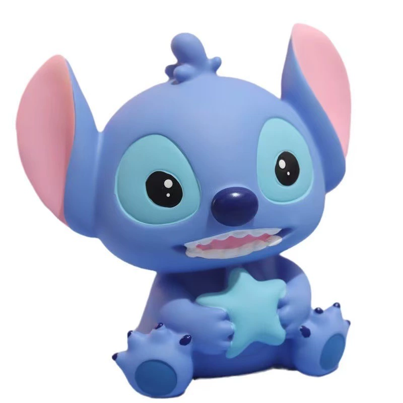 Поставщик оптом копилка-производитель Stitch, эмаль, анти-падение, для мальчиков и девочек, подарки на день рождения, домашнее обустройство, можно хранить и извлекать