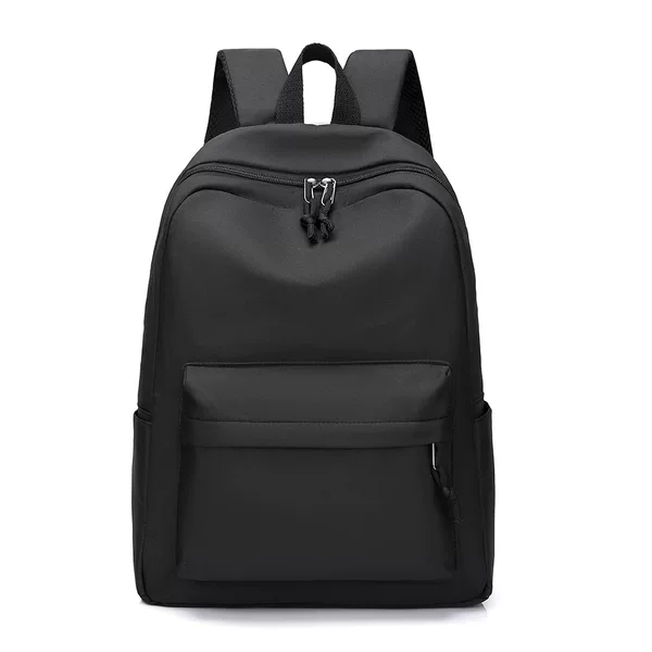 Korean Large-Capacity Backpack, Lightweight and Versatile Backpack, Simple Solid Color School Bag, Cross-Border Popular Backpack Student Bag