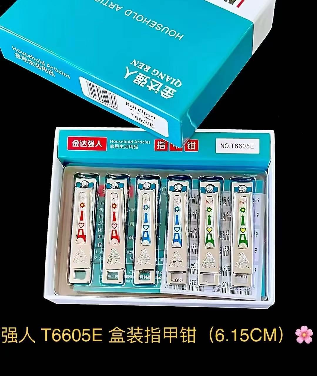 Cuchillos de uñas Jinda Strong 100 cortadores de uñas grandes, medianos y pequeños, cortaúñas de boca plana y cortaúñas de boca oblicua al por mayor