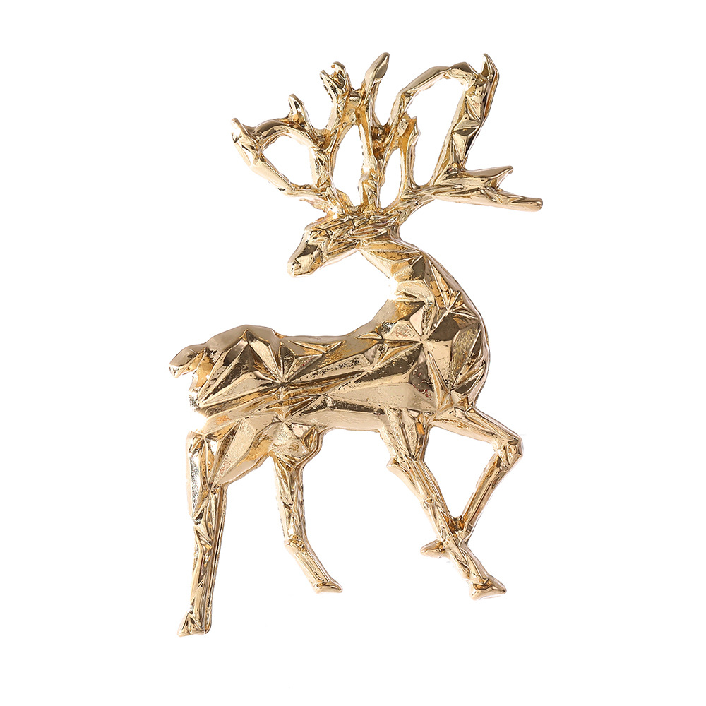 Vacation, Simple Style Style Vacation Simple Style Pin Deer Zinc Alloy Plating Unisex Brooches