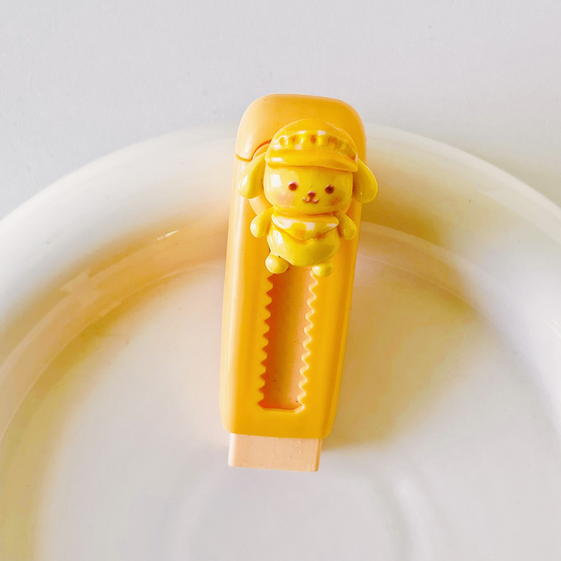 3#체크무늬 노란색 개(노란색)