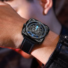 Quartz waterproof trend square fashionable mechanical men's watch