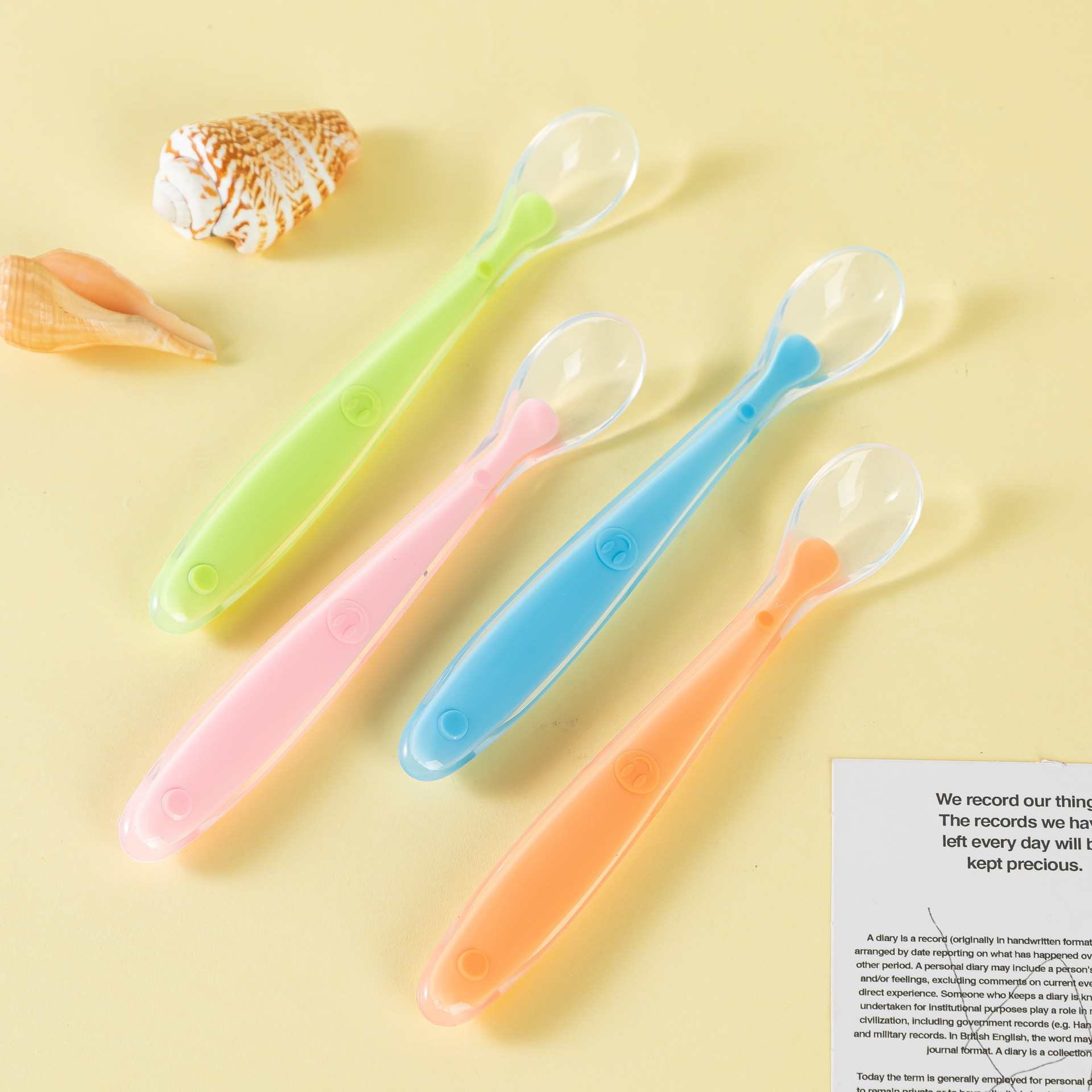 Cucharas para bebés, cucharas de entrenamiento para bebés, cubiertos para niños, cubiertos para bebés, cucharas para bebés, cucharas para bebés