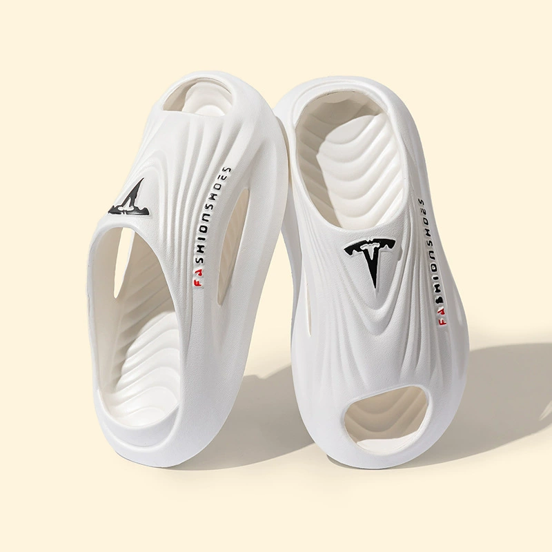 Мужские тапочки 2025, новые летние домашние, нескользящие, антибактериальные, для улицы, женские на толстой подошве