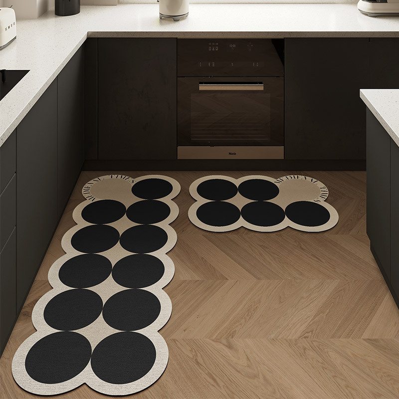 Kitchen Floor Mat, Simple Special-Shaped Diatom Mud Floor Mat, Water-Absorbing, Oil-Absorbing, Quick-Drying Floor Mat, Household Dirt-Resistant and Easy-Care Floor Mat Kitchen Floor Mat, Simple Special-Shaped Diatom Mud Floor Mat, Water-Absorbing, Oil-Absorbing, Quick-Drying Floor Mat, Household Dirt-Resistant and Easy-Care Floor Mat