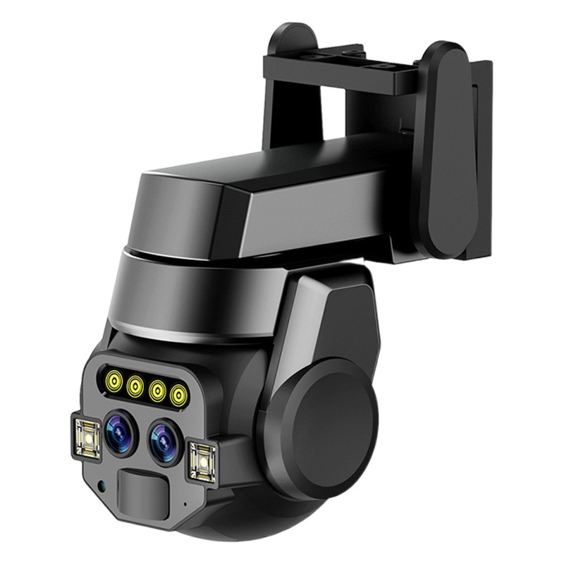 10X zoom HD visión nocturna inalámbrico wifi monitor cctv seguimiento automático zoom cámara de vigilancia de red