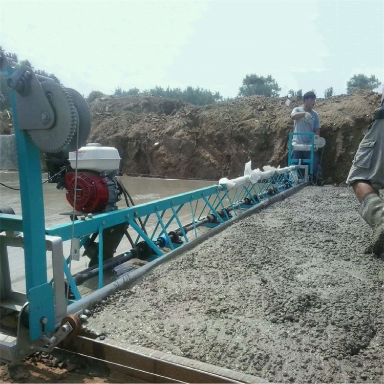 隧道框架式混凝土摊铺机桥面压辊地面整平机市政公路蛟龙式铺平机