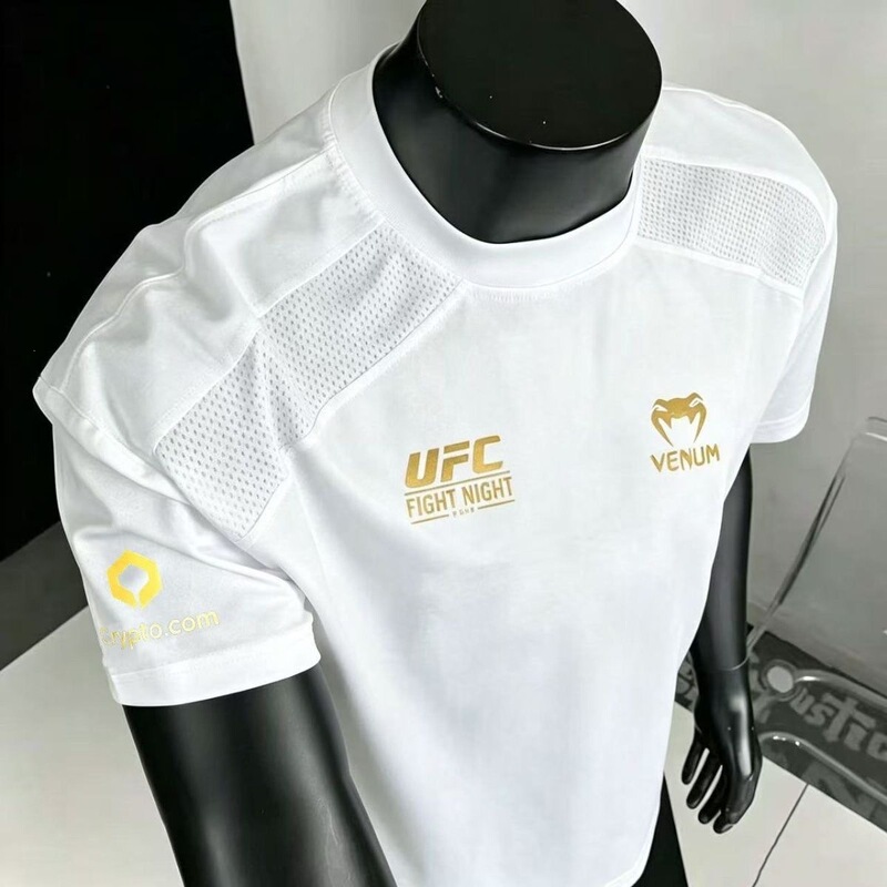 Venom Men's Perforated Quick-Dry Short-Sleeve Summer Loose Breathable Shirt for Fitness Training, Fighting, Boxing, Trendy Top Venom Men's Perforated Quick-Dry Short-Sleeve Summer Loose Breathable Shirt for Fitness Training, Fighting, Boxing, Trendy Top