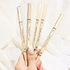 Live on behalf of MK Little Red Book Little Golden Chopstick Pen Double -headed Triangle Makskin thin head, easy to color, not easy to faint