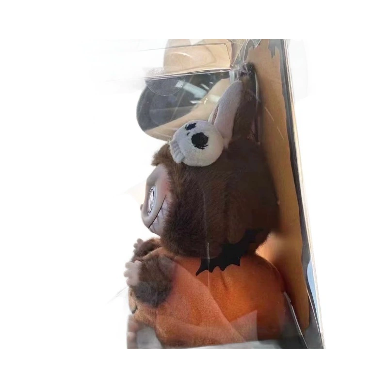 POP MART Bubble La Bu Heart Macaron Glip Blind Blind Blind Halloween Doll Pumpkin