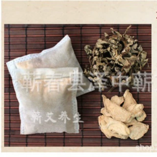 姜粉艾绒泡脚包 时珍蕲艾足浴包 老姜粉蕲春艾绒足浴包