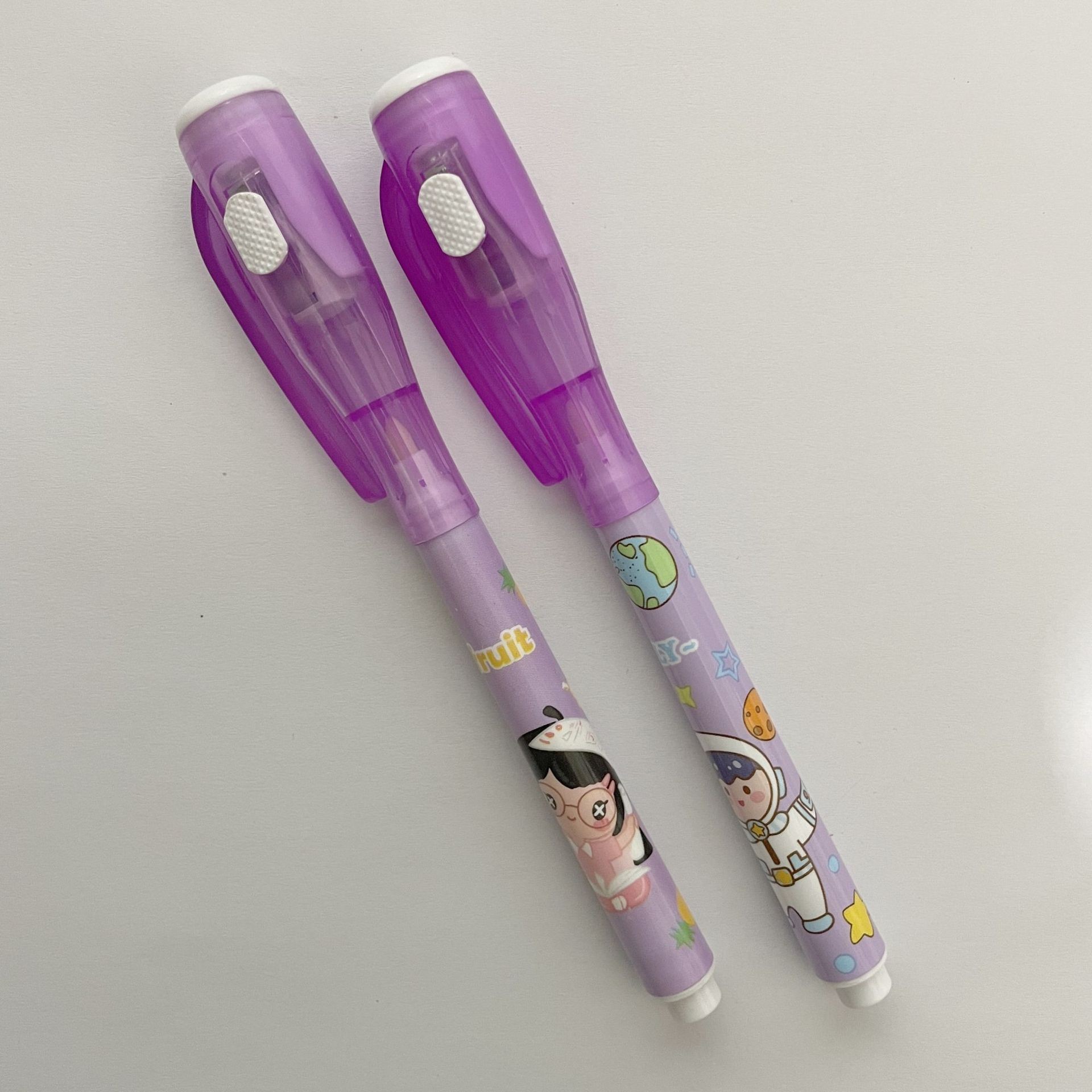 Pen de resaltador invisible lápiz de escritura mágica multifuncional pen de luz invisible ultravioleta papelería interesante al por mayor