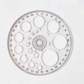 尺子;绘图模板;卷笔刀削笔器