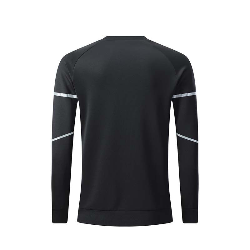 Deportes de primavera casual hombres y mujeres cuello redondo manga larga ropa de secado rápido al aire libre fitness bottoming camiseta en el mismo estilo en stock impreso B