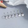 气质星星新款爱心耳圈