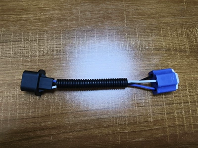 7inch Rgb Angel Eye Off-Road: Ön faralar - 7inch-wrangler-special-adapter-cable