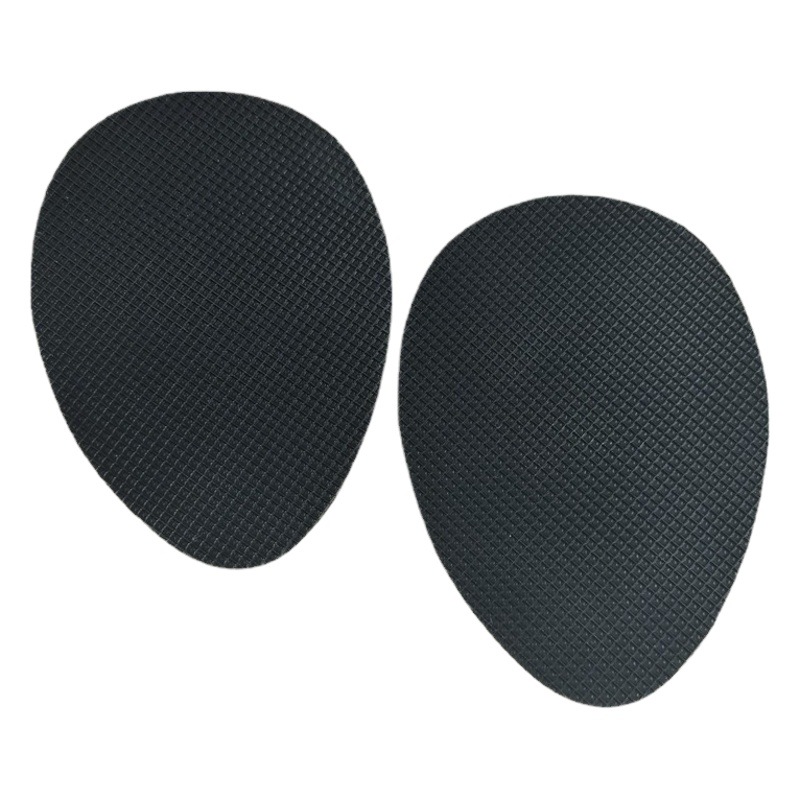 Sole Anti-Slip Mat Wholesale Anti-Slip Beef Tendon Material Half Size Insole with Sticky Large Self-Adhesive Forefoot Pad