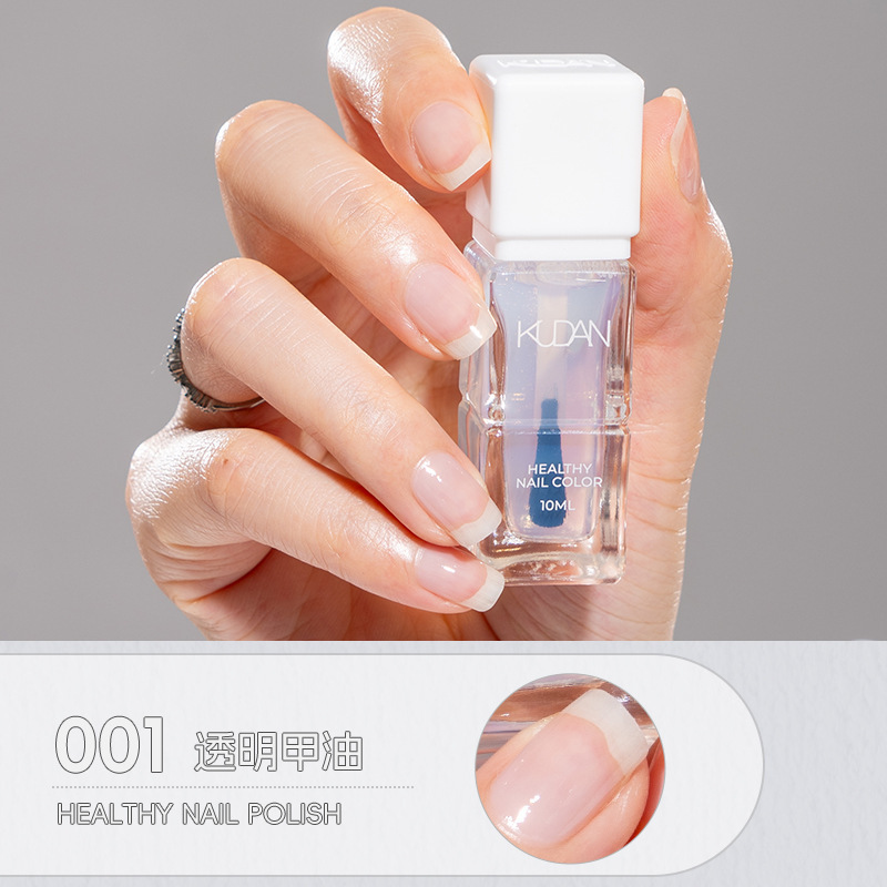 Transfronterizo KUDAN Inglés puro esmalte de uñas acuoso sin hornear, seco rápido y rápido 10ml venta directa de fábrica
