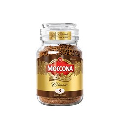 オランダ産モッコナ クラシック No.8 ダークロースト 100g ボトル入り フリーズドライ インスタント ブラックコーヒー