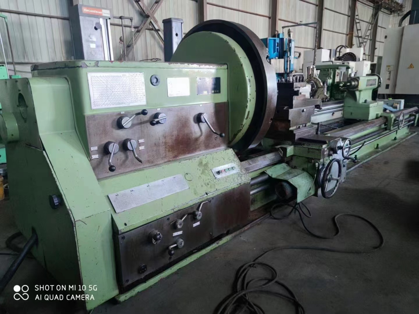 转让二手天津二机T2-011Ax5米卧式车床二手天津普车