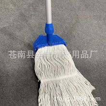 纯棉线蜡拖家用拖把地拖布可拆卸蜡拖头全棉线水拖老式水泥地墩布