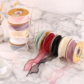 织带;鲜花包装;毛球