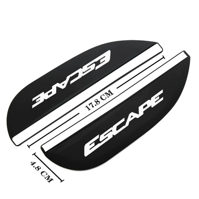 decoration car logo explorer, Rearview mirror rainproof sticker - ford-4-escape