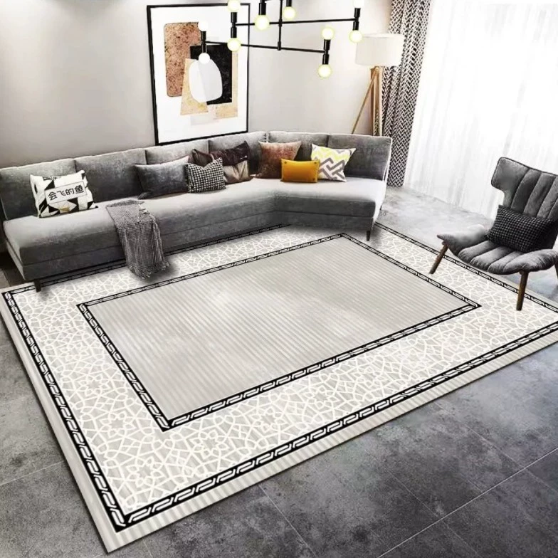 Ковёр из кристального велюра 700 GSM, современный минимализм, размеры 60×90–200×300 см