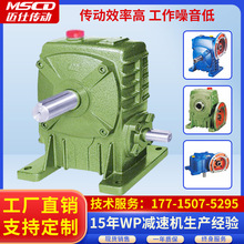 工厂直销wps减速机 立式气动马达双输出轴卷扬蜗轮电动220v减速机