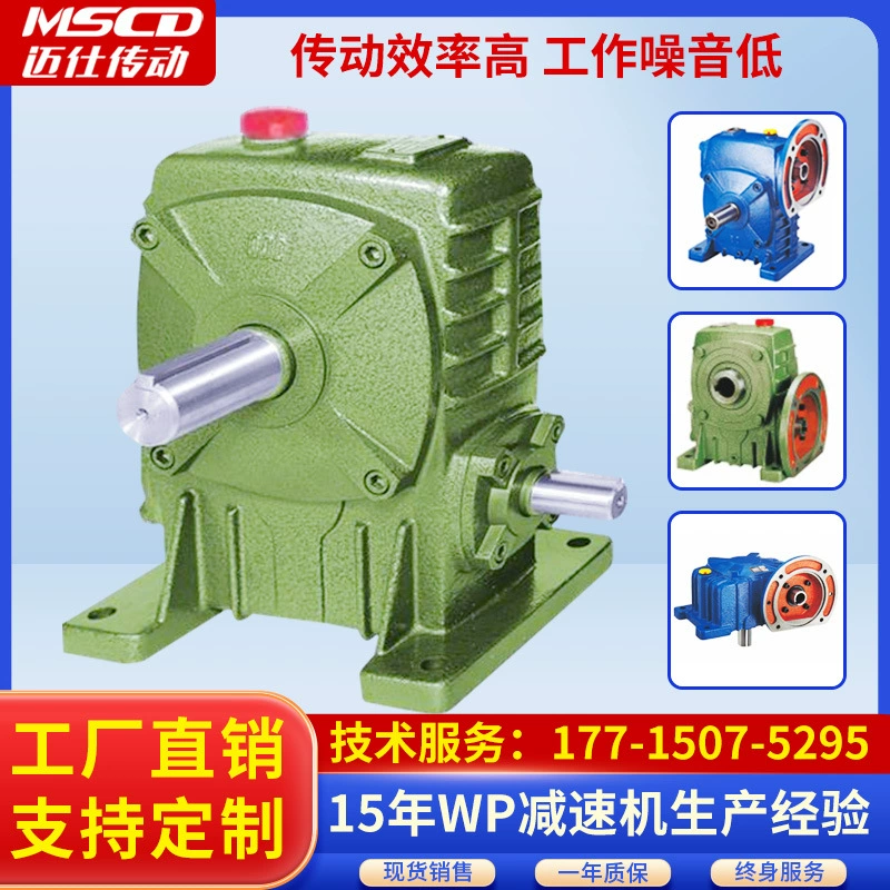 Прямые продажи с завода редуктор WPS вертикальный пневматический двигатель двойной выходной вал лебедка червячный Электрический редуктор 220 В