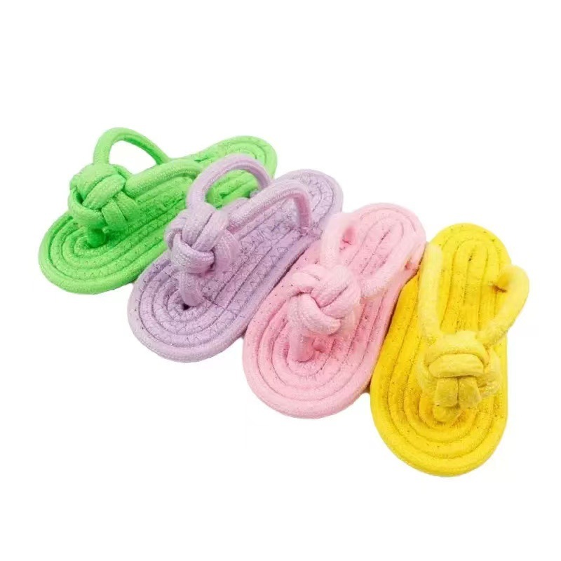 Cotton rope slippers