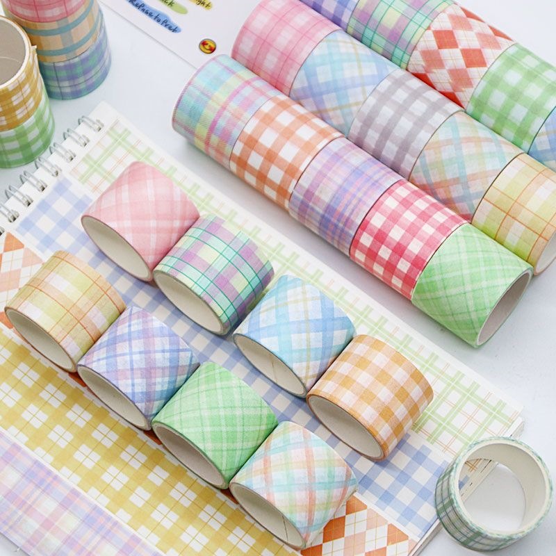 Cintas adhesivas de contabilidad de mano de sal adorables ins pequeños pegatinas decorativas frescas diy estilo idílico control de mano conjunto de cinta adhesiva de contabilidad