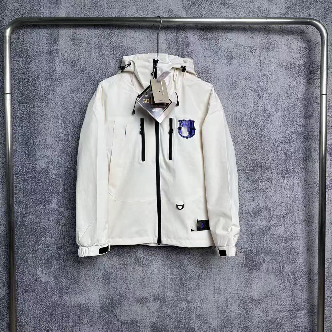 Nuevo fútbol de doble cara chaqueta de algodón Brasil París México Arsenal Alemania BairbaL impermeable